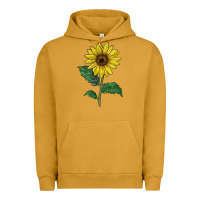 Pigment Peanut Butter Sunray yellow sunflower Urban Hoodie - LillyAllenDesigns