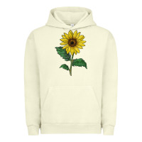 Sunray Yellow Sunflower Urban Hoodie | Teevron