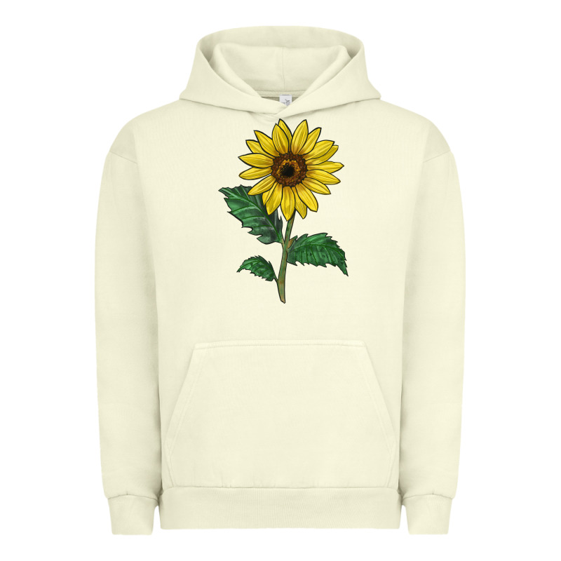 Sunray Yellow Sunflower Urban Hoodie by LillyAllenDesigns | Teevron