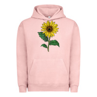 Pigment Salmon Sunray yellow sunflower Urban Hoodie - LillyAllenDesigns