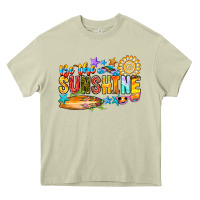 Mossy be the sunshine Heavy Core Tee - CowhideDigitalArt