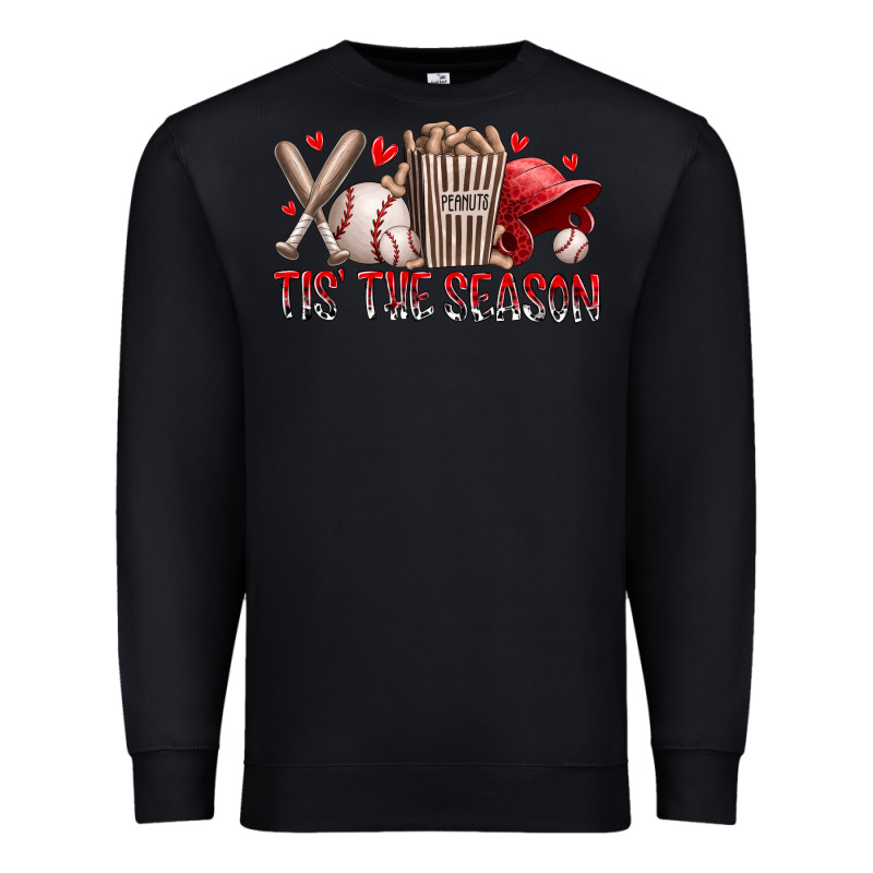 Tis The Season Baseball Premium Sweatshirt by RacoonDesign | Teevron