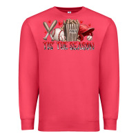 Cardinal tis the season baseball Premium Sweatshirt - RacoonDesign