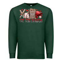 Sports Green tis the season baseball Premium Sweatshirt - RacoonDesign