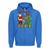 True Royal north pole reindeer farm Zipper Hoodie - Zillion Design Studio