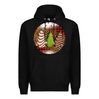 Black Christmas tree cakes Christmas Premium Hoodie - Jasminsmagicworld