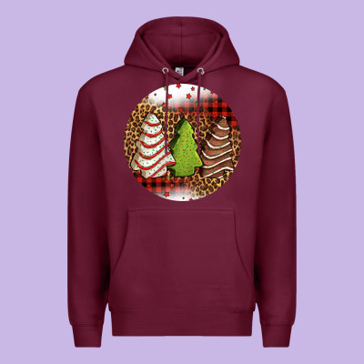 Christmas Tree Cakes Christmas Premium Hoodie Designed By Jasminsmagicworld