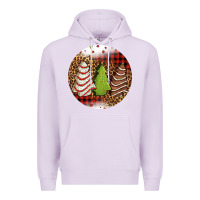 Lilac Christmas tree cakes Christmas Premium Hoodie - Jasminsmagicworld
