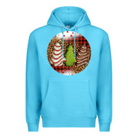 Ocean Blue Christmas tree cakes Christmas Premium Hoodie - Jasminsmagicworld