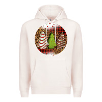 Pale Pink Christmas tree cakes Christmas Premium Hoodie - Jasminsmagicworld