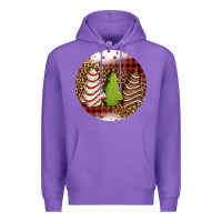 Purple Christmas tree cakes Christmas Premium Hoodie - Jasminsmagicworld