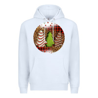 White Christmas tree cakes Christmas Premium Hoodie - Jasminsmagicworld