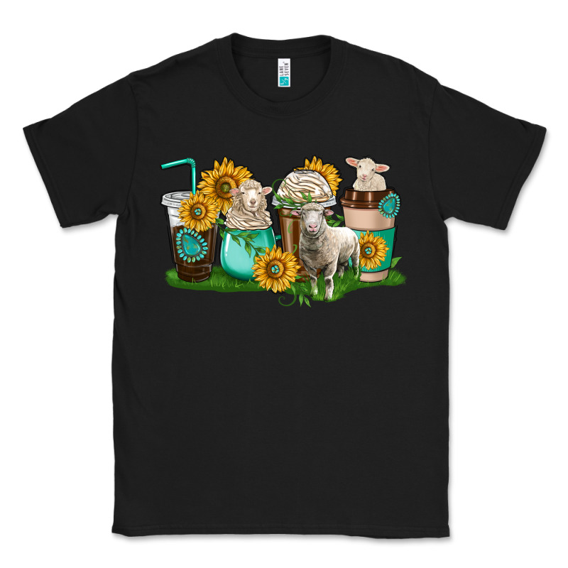 Sheep Coffee Cups Classic Tee by texasbilliewilder | Teevron