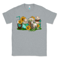 Heather Grey Sheep coffee cups Classic Tee - texasbilliewilder
