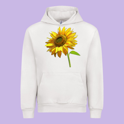 Sunflower Urban Hoodie Designed By Lillyallendesigns