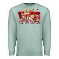 Seafoam tis the season Premium Sweatshirt - RacoonDesign