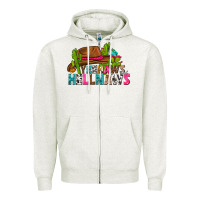 Oatmeal Heather yeehaws and hellnaws Zipper Hoodie - texasbilliewilder