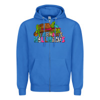 True Royal yeehaws and hellnaws Zipper Hoodie - texasbilliewilder