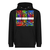 Black Personalized crayons Heavyweight Hoodie - texasbilliewilder