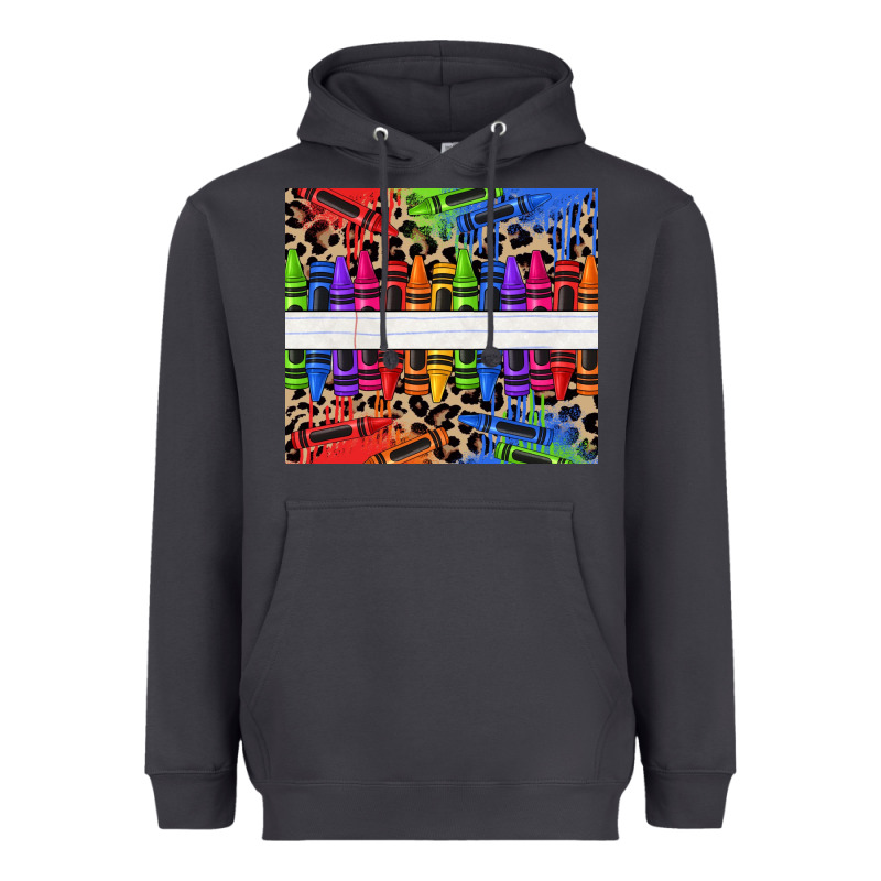 Personalized Crayons Heavyweight Hoodie by texasbilliewilder | Teevron