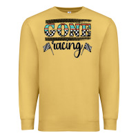 Antique Gold goneracing Premium Sweatshirt - CowhideDigitalArt