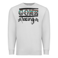 Dove Grey goneracing Premium Sweatshirt - CowhideDigitalArt