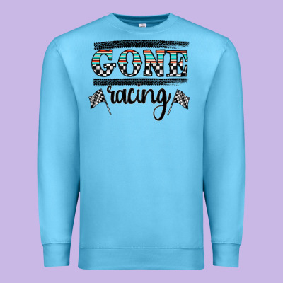 Goneracing Premium Sweatshirt Designed By Cowhidedigitalart