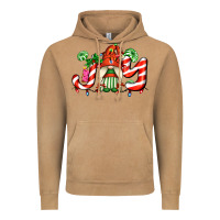 Vintage Camel joy with gnomes and christmas cookie and candies Vintage Hoodie - AdoDesignShop