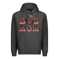 Charcoal Heather dog mom dachshund Premium Hoodie - BarkalooDesign