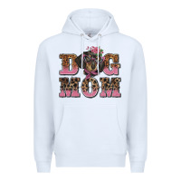 White dog mom dachshund Premium Hoodie - BarkalooDesign