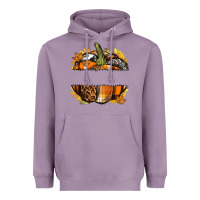 Lavender Personalized Fall Pumpkin Heavyweight Hoodie - texasbilliewilder