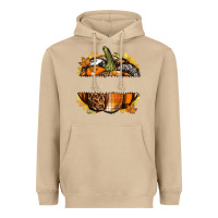Mushroom Personalized Fall Pumpkin Heavyweight Hoodie - texasbilliewilder