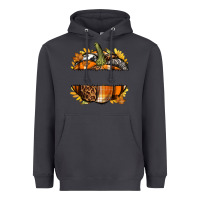 Smoke Personalized Fall Pumpkin Heavyweight Hoodie - texasbilliewilder