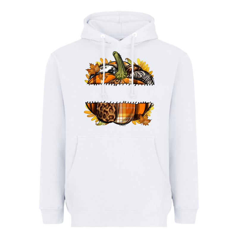 Personalized Fall Pumpkin Heavyweight Hoodie by texasbilliewilder | Teevron