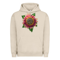 Pigment French Oak crimson blaze sunflower Urban Hoodie - LillyAllenDesigns