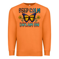 Carrot keep calm dream on Premium Sweatshirt - CowhideDigitalArt