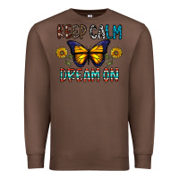Chestnut keep calm dream on Premium Sweatshirt - CowhideDigitalArt