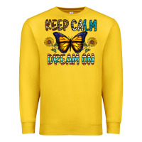 Lemon keep calm dream on Premium Sweatshirt - CowhideDigitalArt