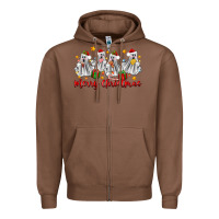 Chestnut merry christmas pantasmas ghost christmas Zipper Hoodie - Zillion Design Studio