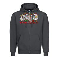 Smoke merry christmas pantasmas ghost christmas Zipper Hoodie - Zillion Design Studio