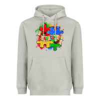 Moon Dust autism puzzle pieces Heavyweight Hoodie - Zillion Design Studio