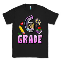 Black Sixth Grade Classic Tee - RanaPortraitStore