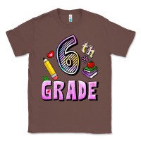 Chestnut Sixth Grade Classic Tee - RanaPortraitStore