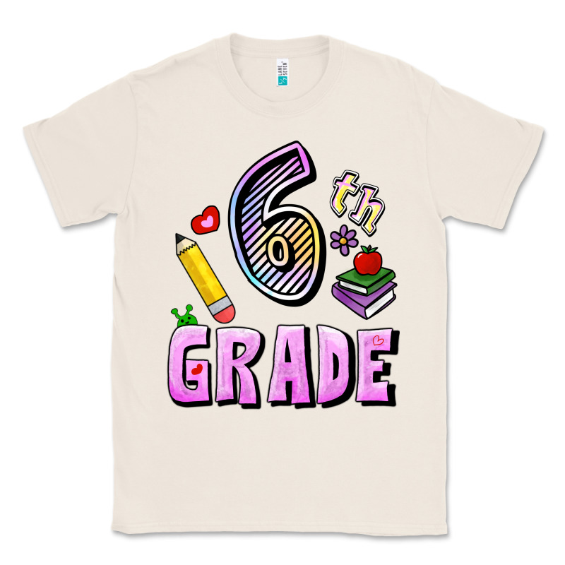 Sixth Grade Classic Tee by RanaPortraitStore | Teevron