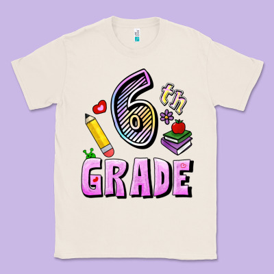 Sixth Grade Classic Tee Designed By Ranaportraitstore