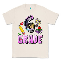 Natural Sixth Grade Classic Tee - RanaPortraitStore