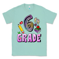 Seafoam Sixth Grade Classic Tee - RanaPortraitStore