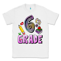White Sixth Grade Classic Tee - RanaPortraitStore