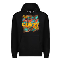 Black beautiful crazy Premium Hoodie - NancyCooperArtShop