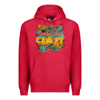 Cardinal beautiful crazy Premium Hoodie - NancyCooperArtShop